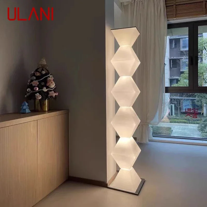 ULANI-Lampadaire design contemporain, luminaires créatifs pour salons, chambres à coucher, hôtels, villas, escales