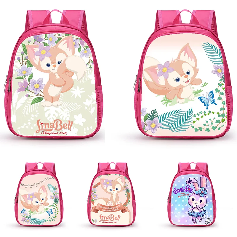 

12 inch Linabell Stella Lou Small Backpack For Kids Toddler Bookbags Children Gift Primary Shoulder School Bag Mochila