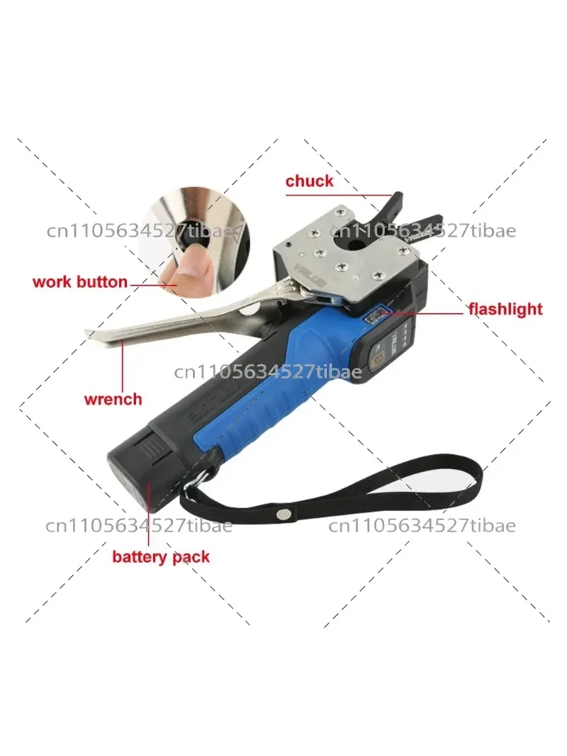 VET-19Li Cordless Hand Flaring Tool for Quick And Accurate Pipe Fitting Work