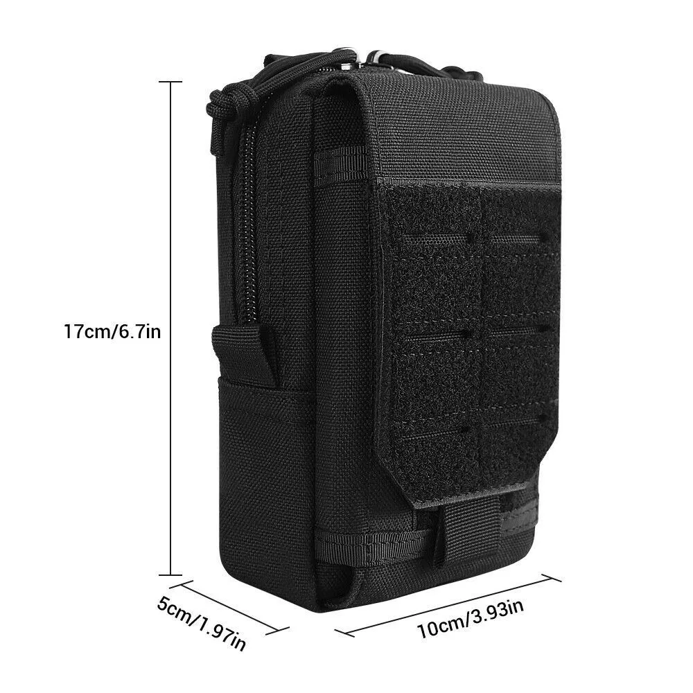 Tactical Molle Pouch Belt Military Cell Phone Holster Case for iPhone Waist Bag Utility Outdoor Hunting Fanny Bag