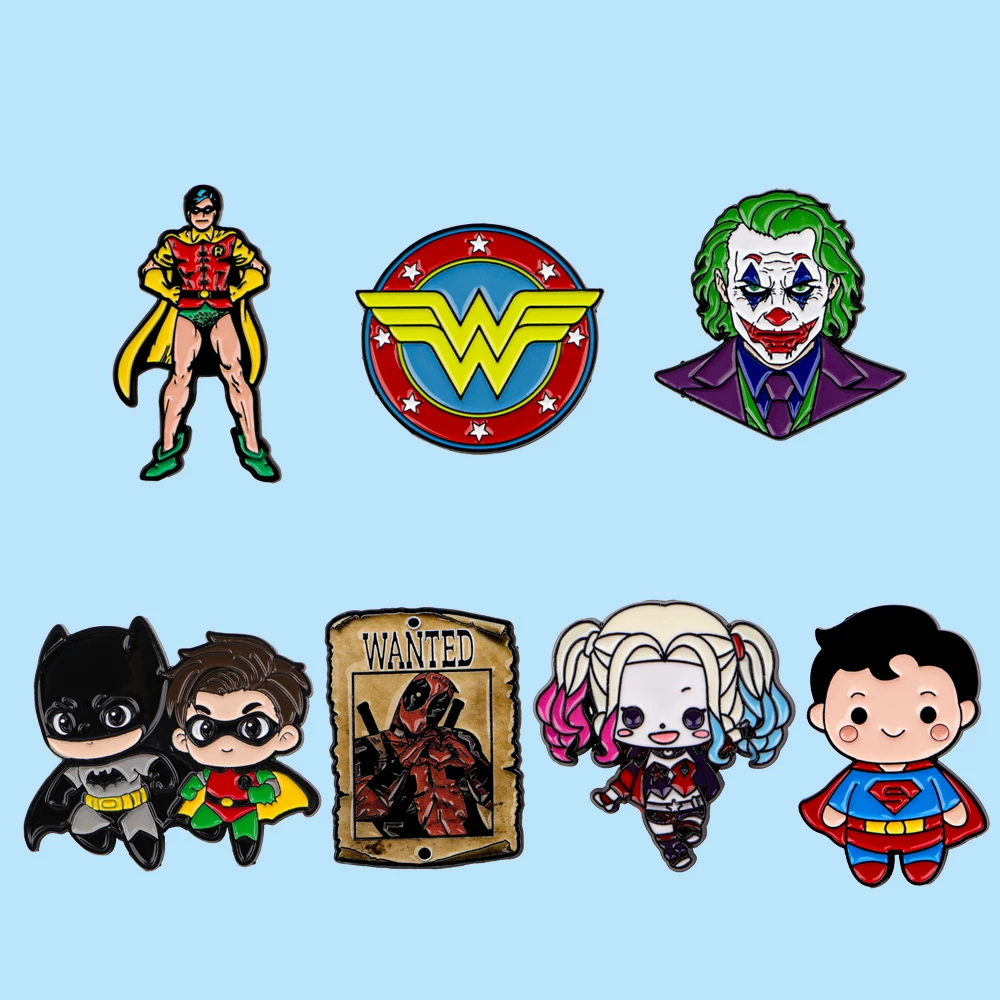 بارد الفيلم شخصيات كرتونية دبابيس للملابس المينا دبابيس الرجال حقيبة شارات التلبيب دبابيس لحقيبة الظهر اكسسوارات مجوهرات #1