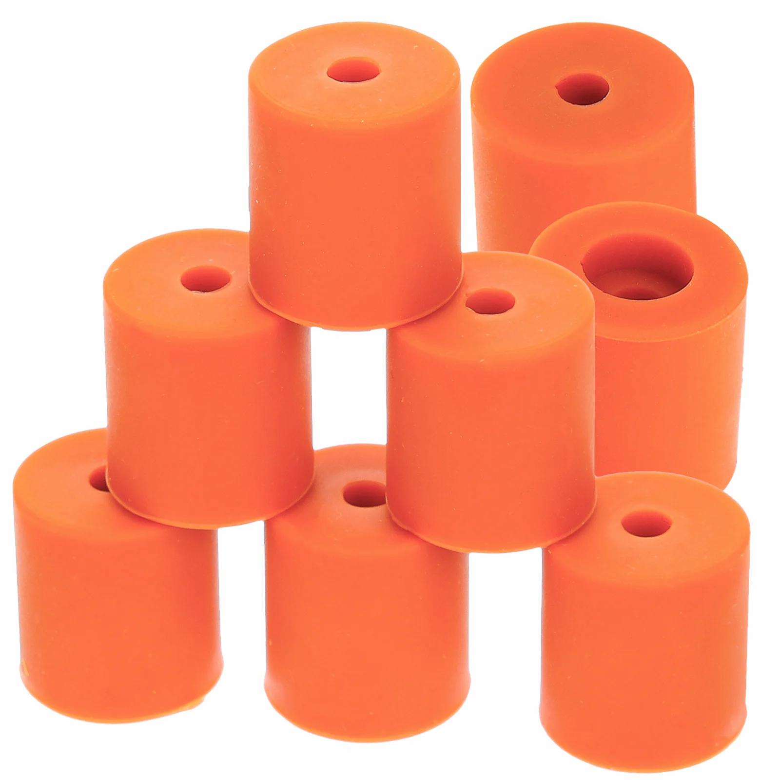 

8Pcs Heatbed Leveling Column 18Mm Silicone Spacers for 3D Printer Hot Bed Mount Wear-Resistant Elastic Buffer Component