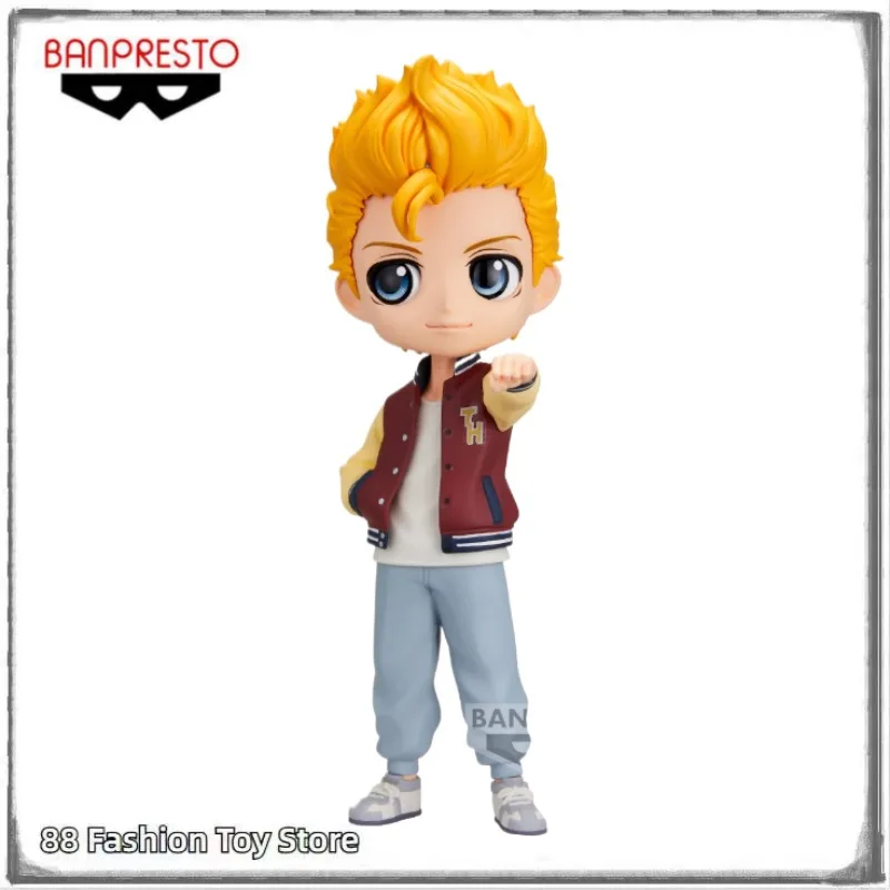 

В наличии оригинальные BANDAI BANPRESTO Tokyo Revengers Q Posket Hanagaki Takemichi аниме фигурки игрушки подарки украшения