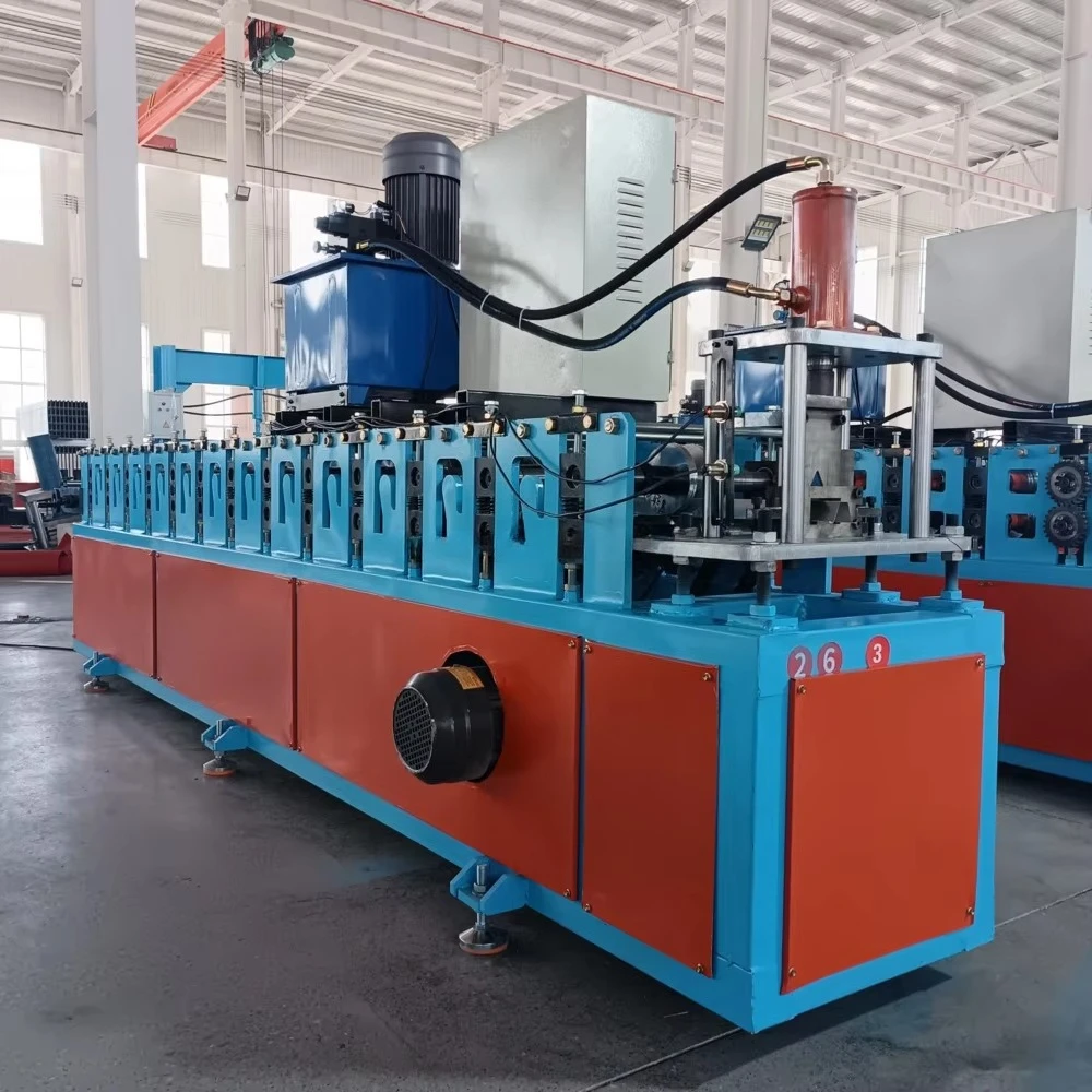 NewProfessional High-Accuracy Steel Frame Metal Furring Machine PLC Control Gear Motor Bearing for Drywall Production Line