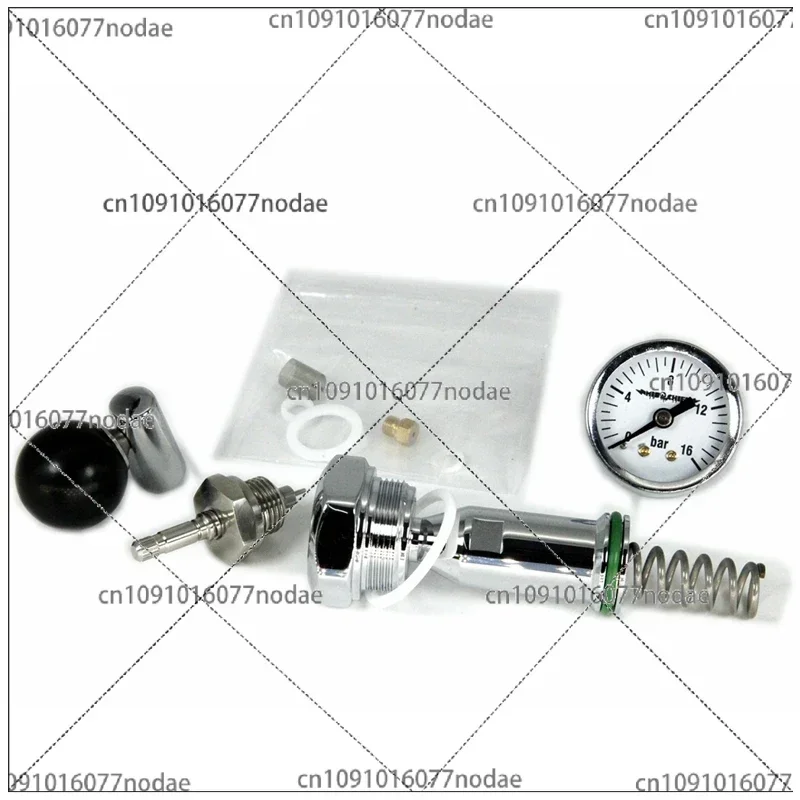 Valve Lever Pressure Gauge with Limited Viewership of E61 Coffee Machine