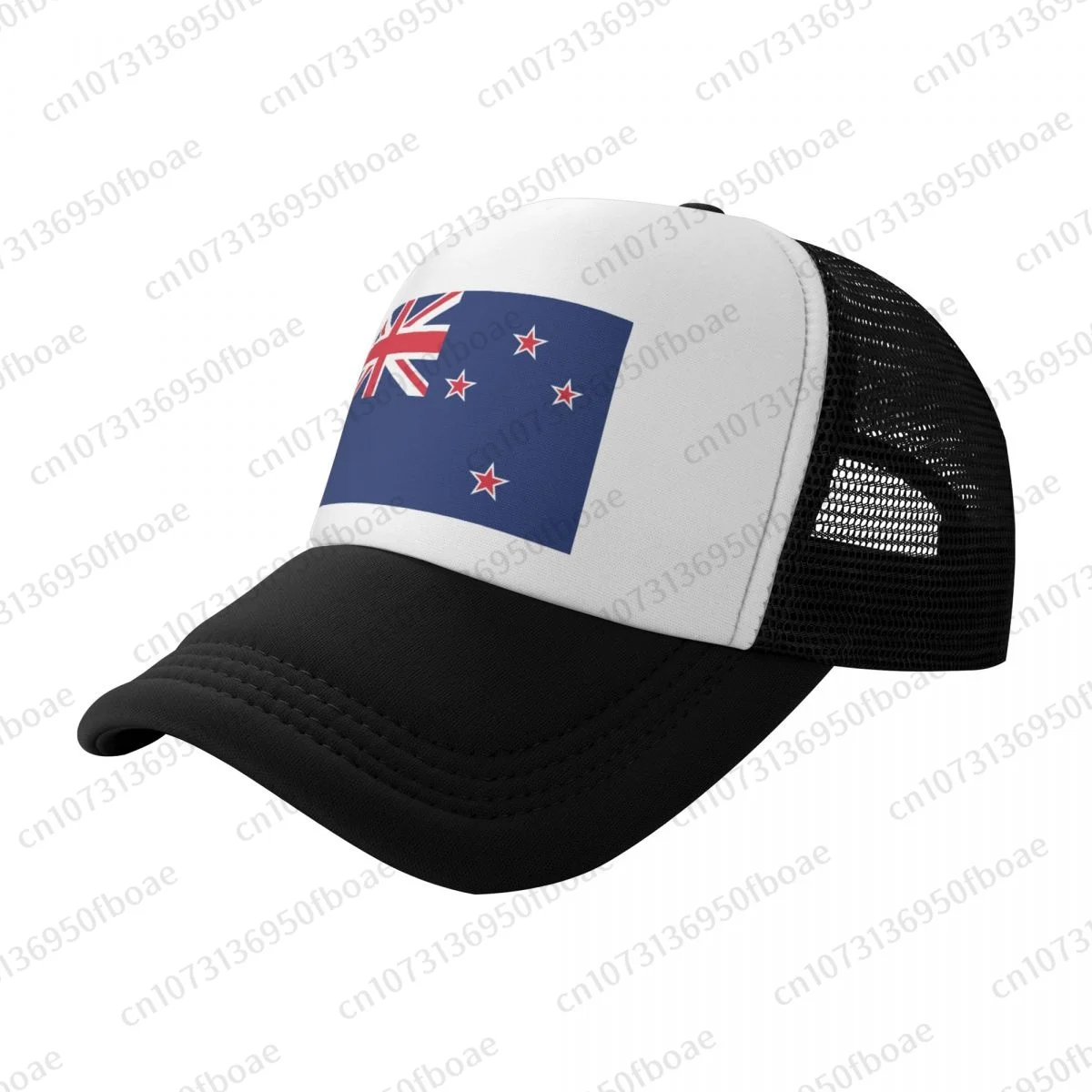 New Zealand Flag Mesh Baseball Cap Summer Outdoor Men Women Fashion Sport Hats Hip Hop Trucker