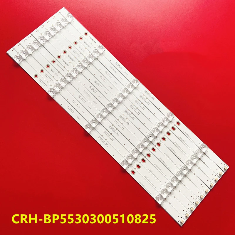 

NEW LED Backlight Strip For HRS_T38L_10x5_MCPCB KA8S-23G1-2-B L55M5-AQ L55M5Q5 CRH-BP5530300510825 5leds