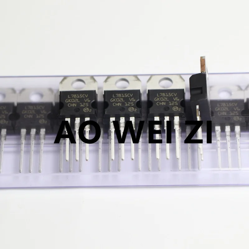 Aoweizi 50-100-200PCS 100%New Original L7815CV L7815CV-DG TO-220