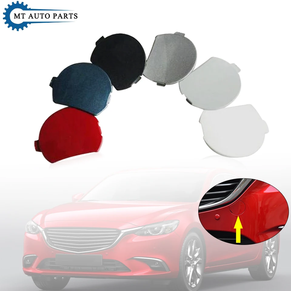 

Передний бампер MTAP, буксировочный крюк, крышка, крышка для Mazda 6 Atenza 2017 2018 2019, передний бампер, крышка прицепа, OEM GW2F-50-A11