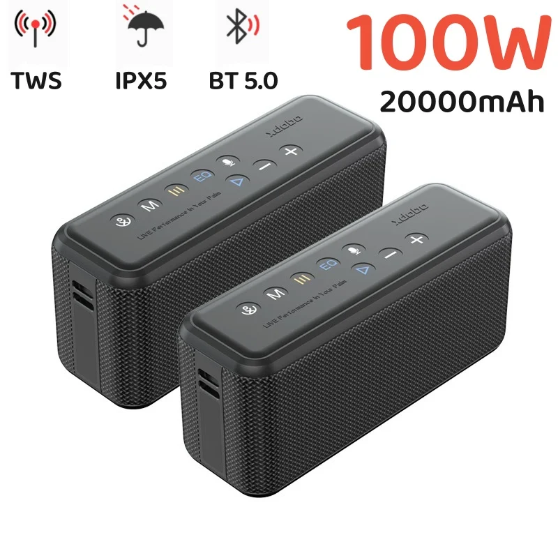 Bluetooth-Колонка XDOBO X8 Max, 100 Вт, TWS, для домашнего кинотеатра