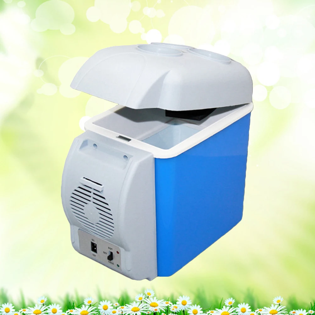 

12V 7.5L Fridge Cooler Warmer Portable Dual Function Low Power Belt Design For Drinks Fruits Tea Makeup Medicine