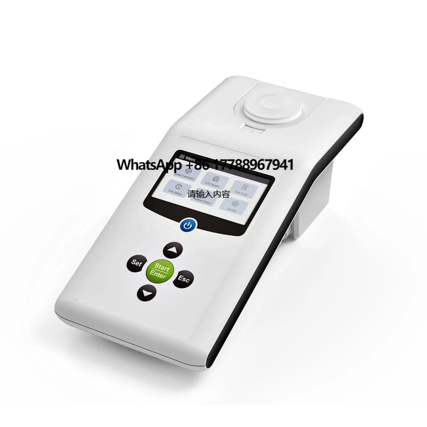 WEIAI turbidímetro portátil multifunción LCD Detector de calidad del agua sólidos suspendidos medidor de bacalao de NH3-N de iones de metales pesados OEM