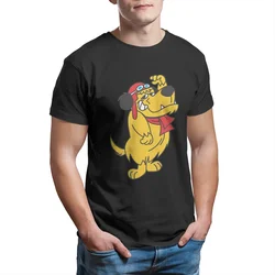 Y2k Short Sleeves T Shirt Casual Mutley Muttley Cartoon Laughing Laugh Dog  T-Shirt for Men100% Cotton T Shirt  Printed Tops