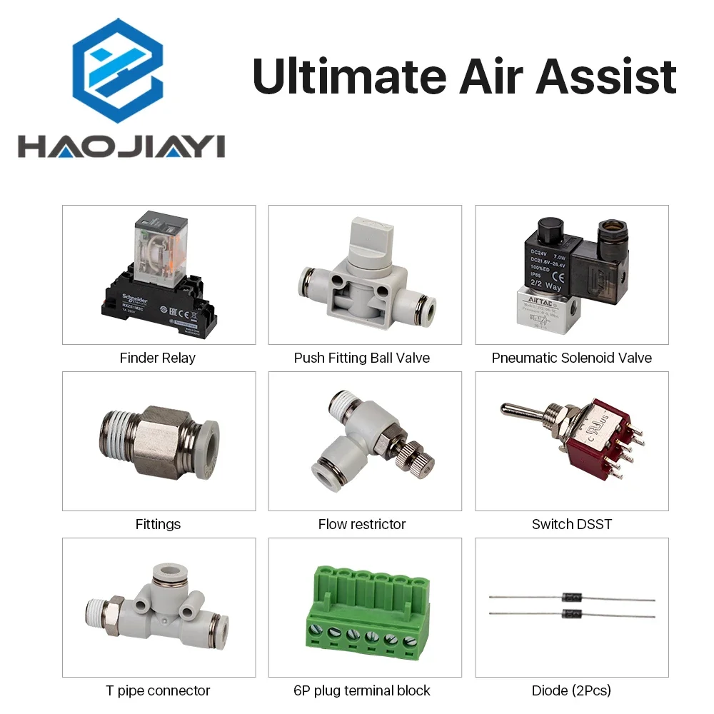 Ultimate Air Assiast Set for CO2 Laser Cutting Engraving Machine