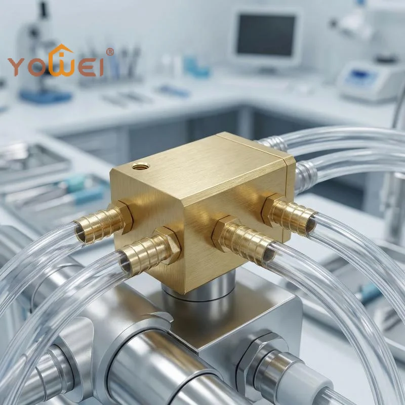 

Latest 1PC Dental Hexagonal Water Air Valve Pressure Regulator For Dental Chair Unit Parts