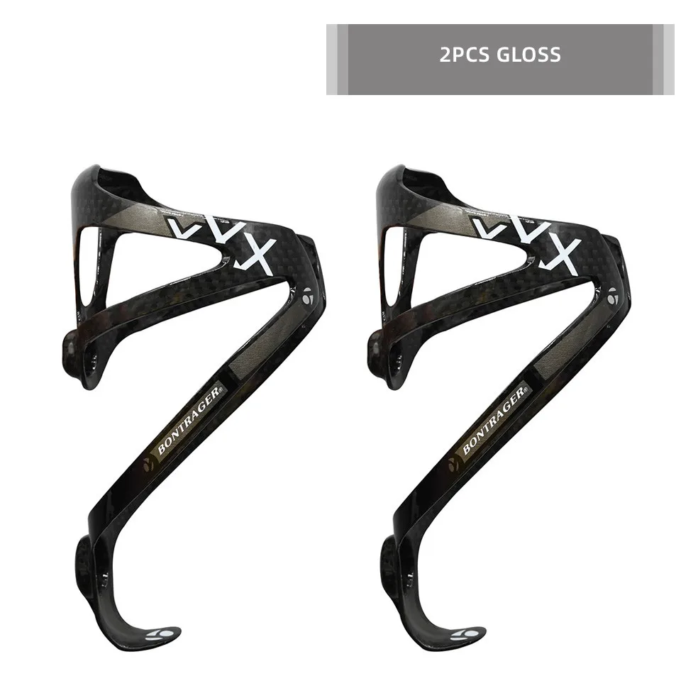 2 Stuks Fiets Fles Houder Volledige 3K Koolstofvezel Super Licht Road/Mountainbike Waterflessen Kooi houder Mat Glanzend 18G Xxx