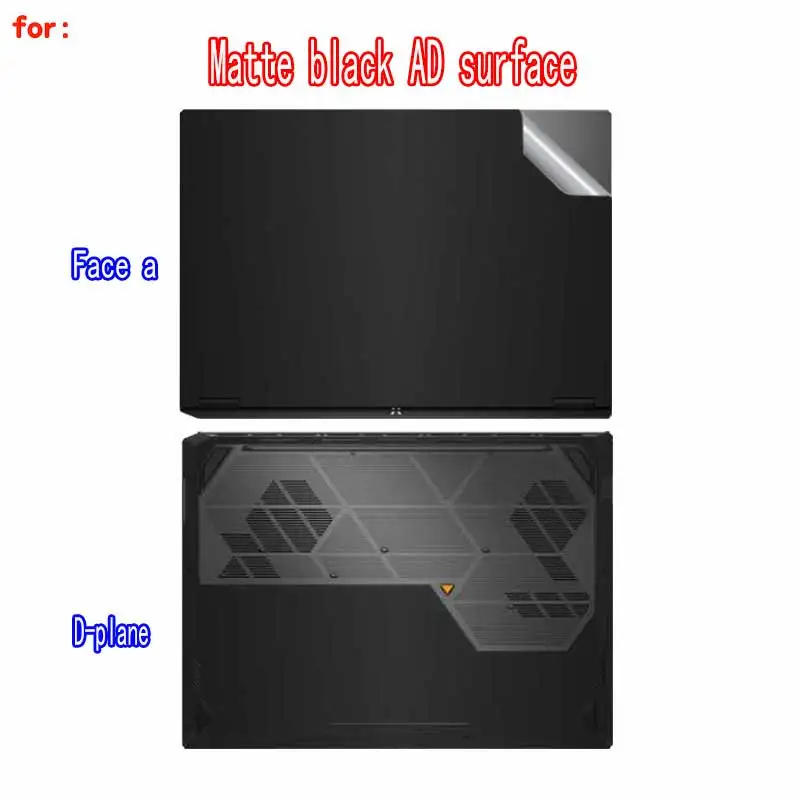 For ASUS TUF Gaming A15/F15 Notebook Body Film FX507VV4 FA507NUR Shell Film Scratch-proof Computer Shell Protective Film