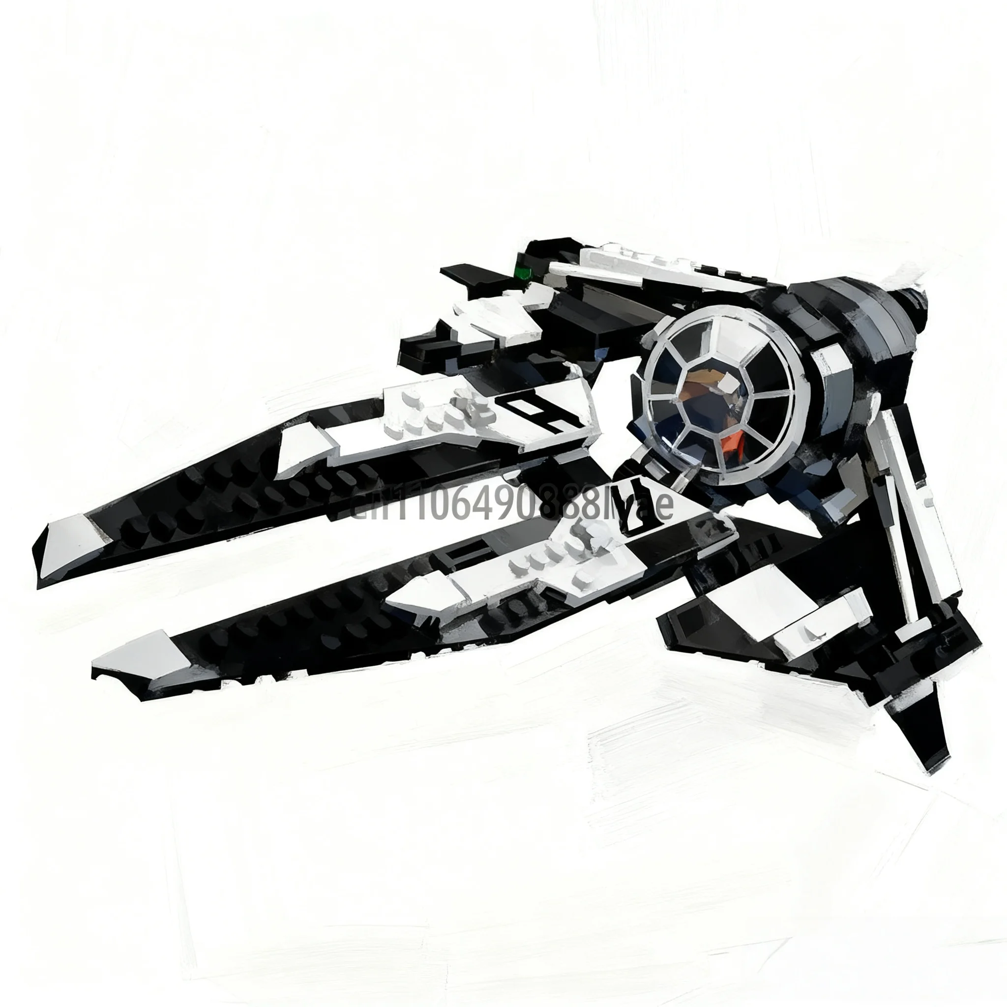 بقعة خارجية، معترض من التيتانيوم الأسود، 396 جزيئات، طوب زينة عيد الميلاد، ألعاب تعليمية للأطفال