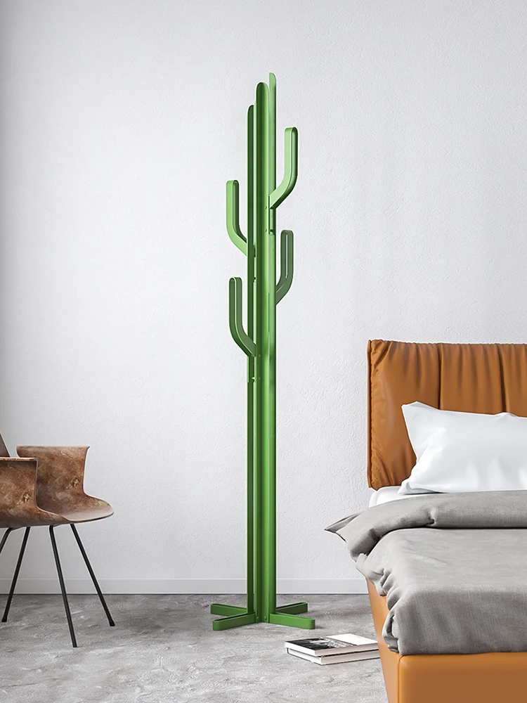 

Floor hanger ins minimalist cactus coat rack living room bedroom hanger
