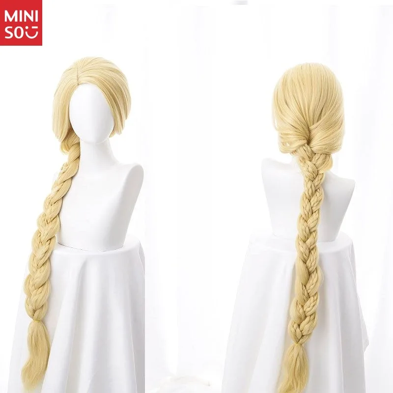 

Disney Rapunzel Wig - Tangled Golden Braided Long Hair Princess Cosplay Hairpiece