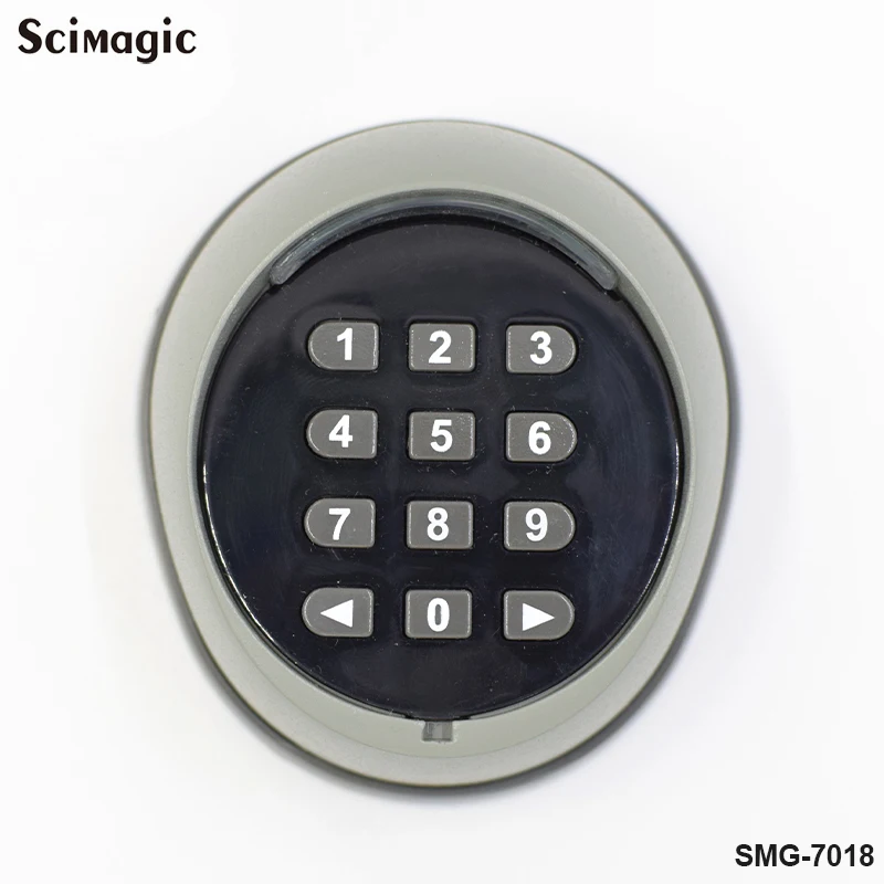 Wireless Numeric Universal 2CH Keypad 433MHZ Rolling Code Garage Remote Control Receiver Can Work With RF433MHz Door Opener