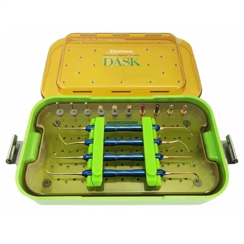 Original Dentium Advanced Sinus Lit DASK Dental Implant System Sinus Lift & Elevation Kit Dental Tools Drills Stoppers