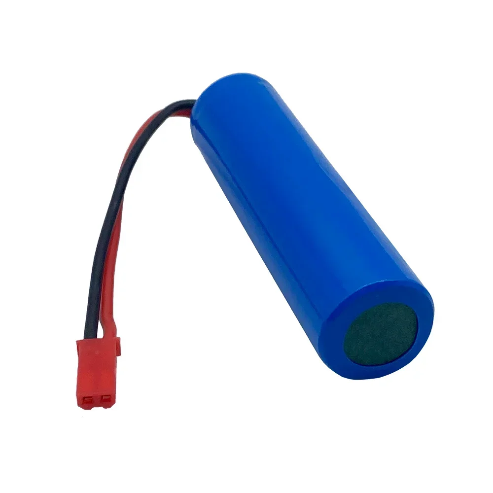 3.7V lithium ion rechargeable battery 18650 with replacement socket emergency lighting JST line