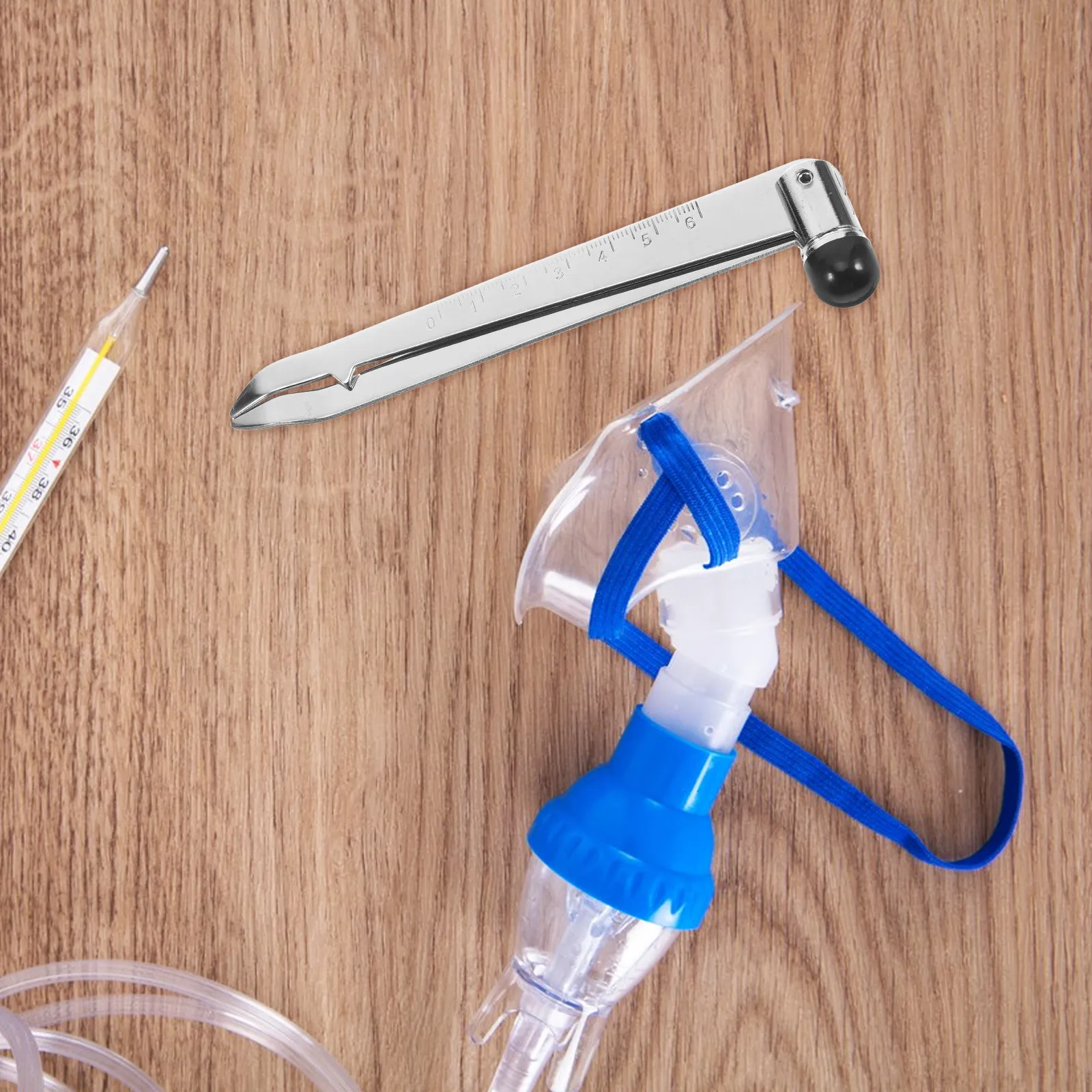 Diagnostic Reflex Hammer Stainless Steel Neurological Multi-Purpose Test Tool Portable for Doctors Nurses