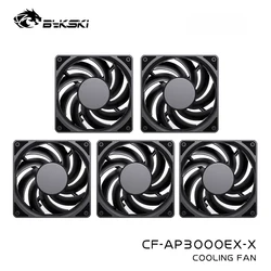 Bykski 120mm Fan Use for Water Cooling Radiator Computer PC Case 3008RPM Heatsink  Support PWM Adjust Speed CF-AP3000EX-X