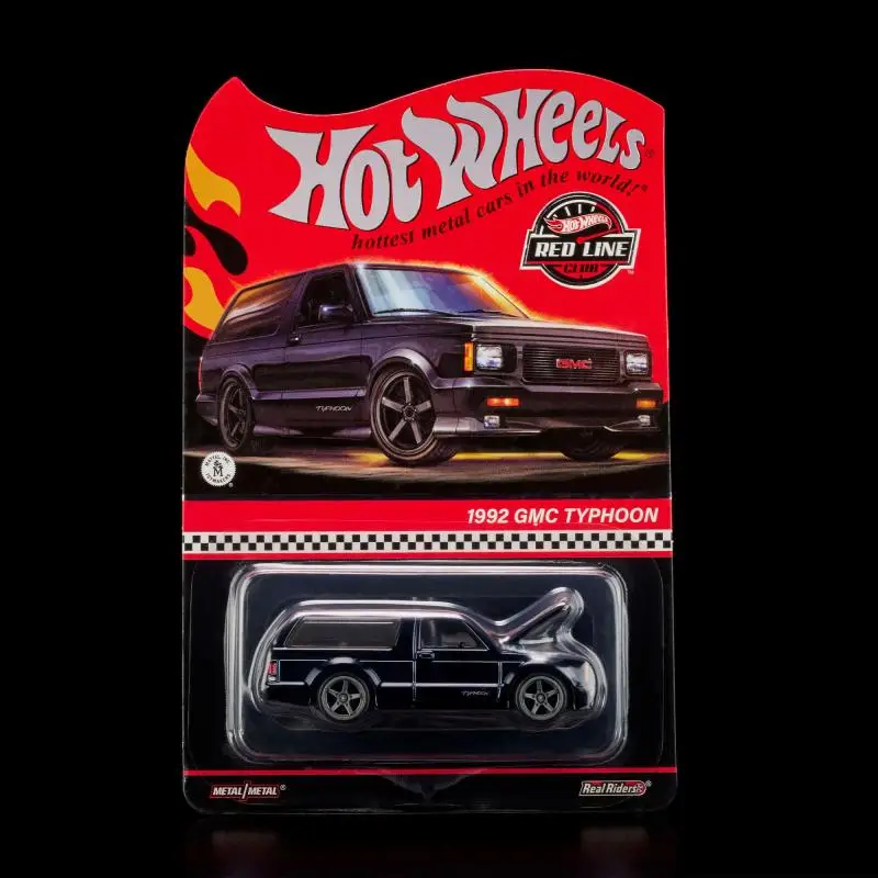 Hot Wheels RLC 1:64 1992 GMC TYPHOON limited diecast alloy car model