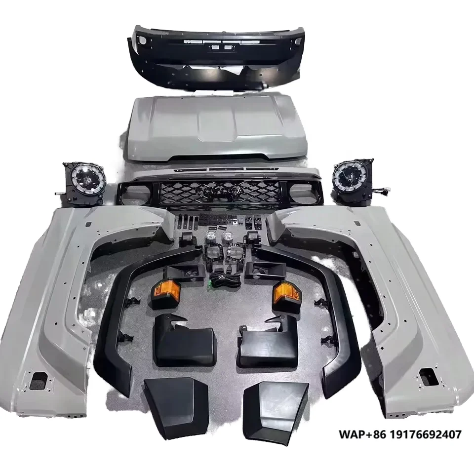 

Maictop Hot Sell Auto Parts Upgrade Body Kit Facelift to 2024 Model Upgrade Kit for Land Cruiser 70 Series LC79