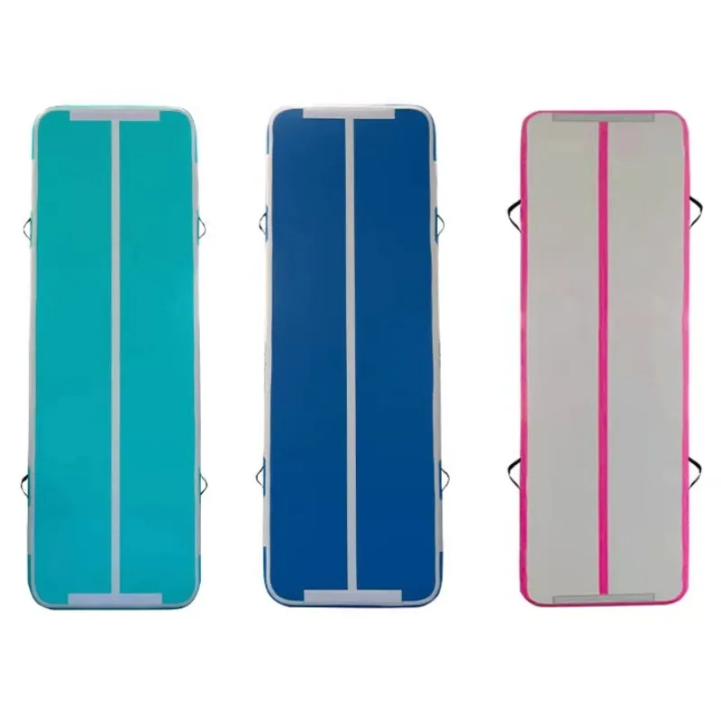 

3m 4m 5m 6m Custom Size Inflatable Airtrack Tumbling Mats Gymnastics Yoga Mat Air Track for Gym 10cm Random Color