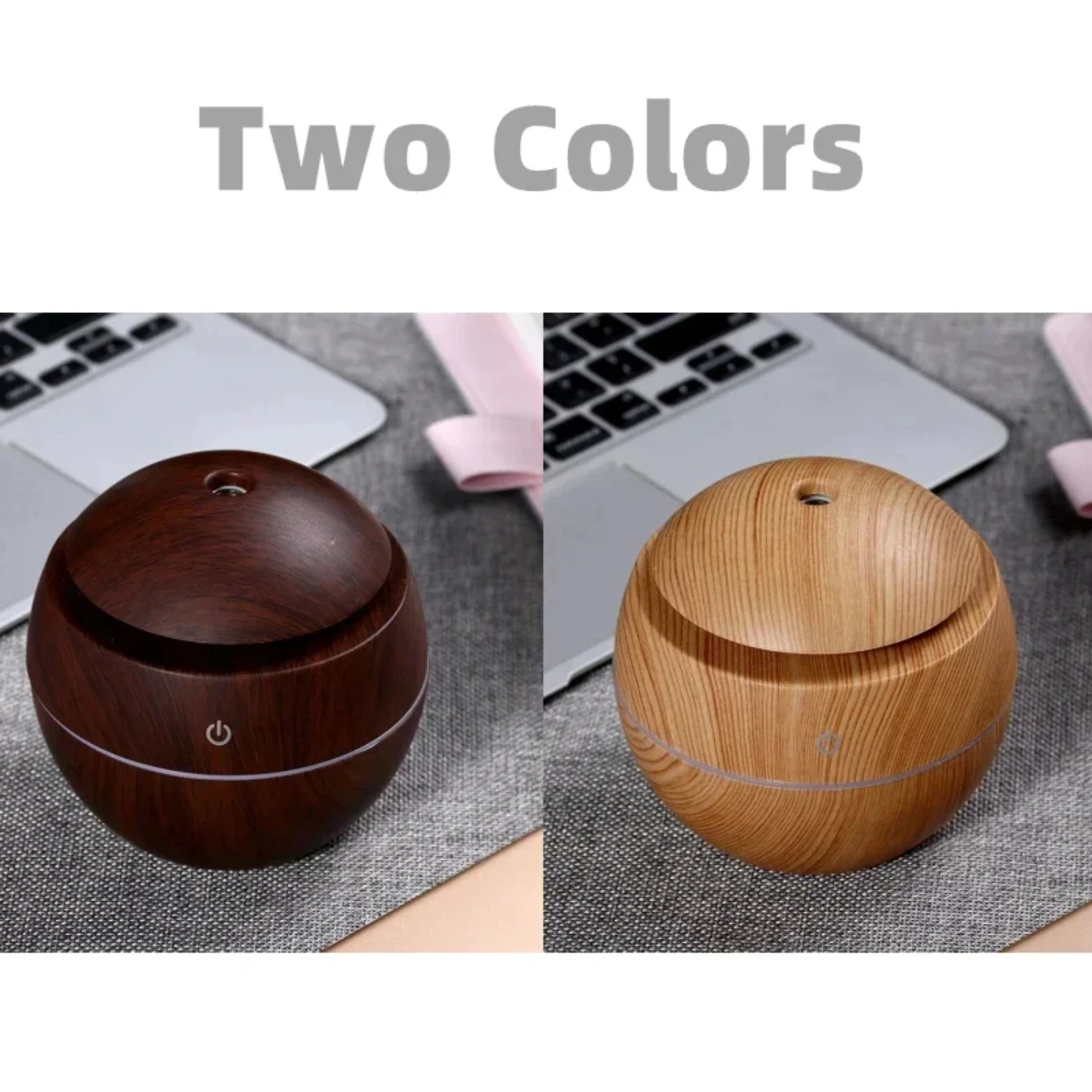 

Improve Air Quality and Create a Relaxing Atmosphere with Wood Ultrasonic Cool Mist Essential Oil Aromatherapy Diffuser for Bedr