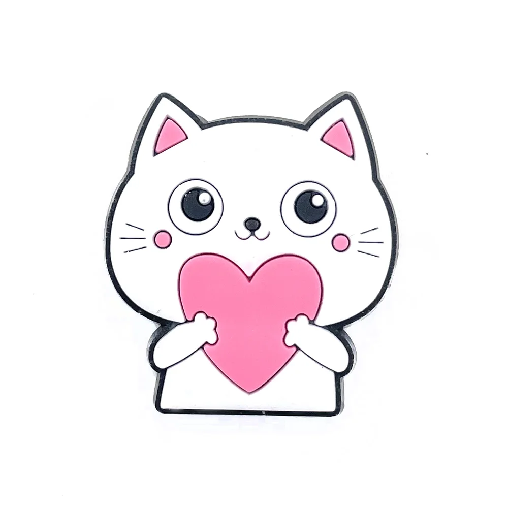 Подвеска для обуви в виде сердца