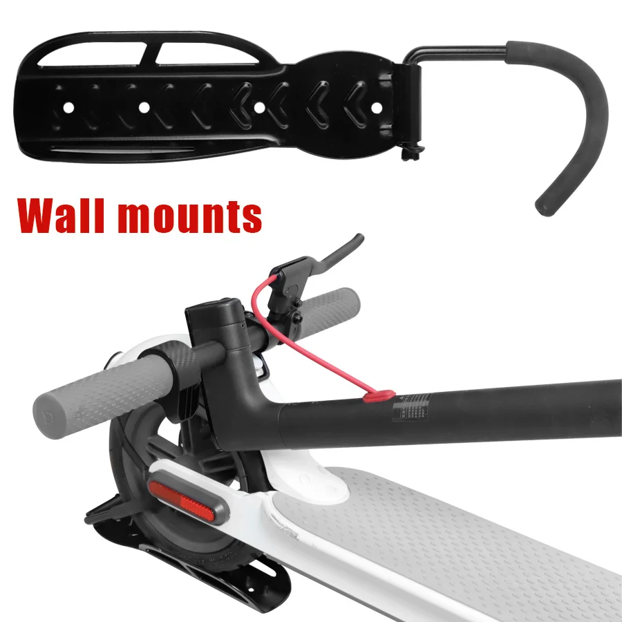 Electric Scooter Wall Holder For Xiaomi 3 M365 pro pro2 For Ninebot Max G30 G30D ES1 ES2 Storage Wall Hanger Stand Load