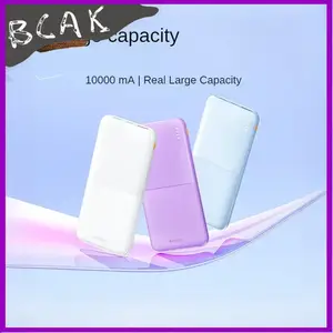 Bilashmart BackShell Style BCAK BackShell Style Power bank 20000mAh 10000 large capacity durable fast charging mobile BackShell Style Power supply BCAK