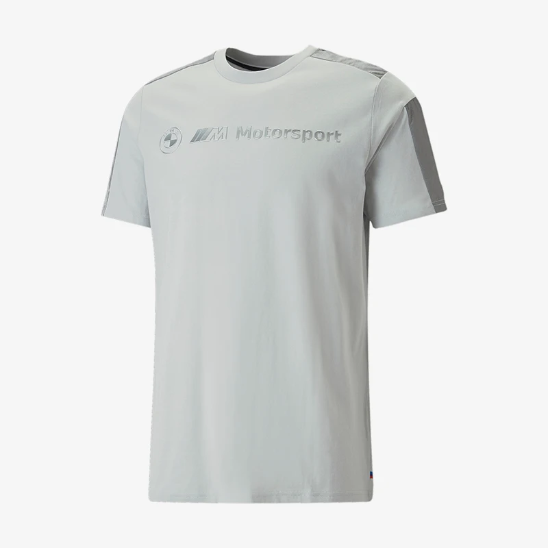 Puma genuine BMW racing series men's spliced sports short sleeved T-shirt 538924-03