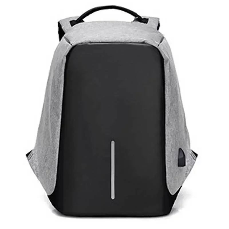 Fashion backpack notebook gift bag large capacity computer backpack leisure USB charging travel bag shoulder messenger handbag