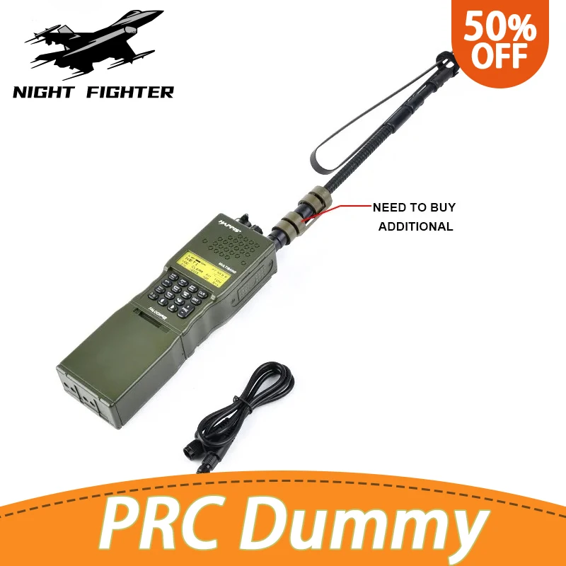 

WADSN Tactic Softair Radio PRC 148 Dummy Radio Case Antenna Package Talkie Walkie PRC 152 Interphone model Accessories