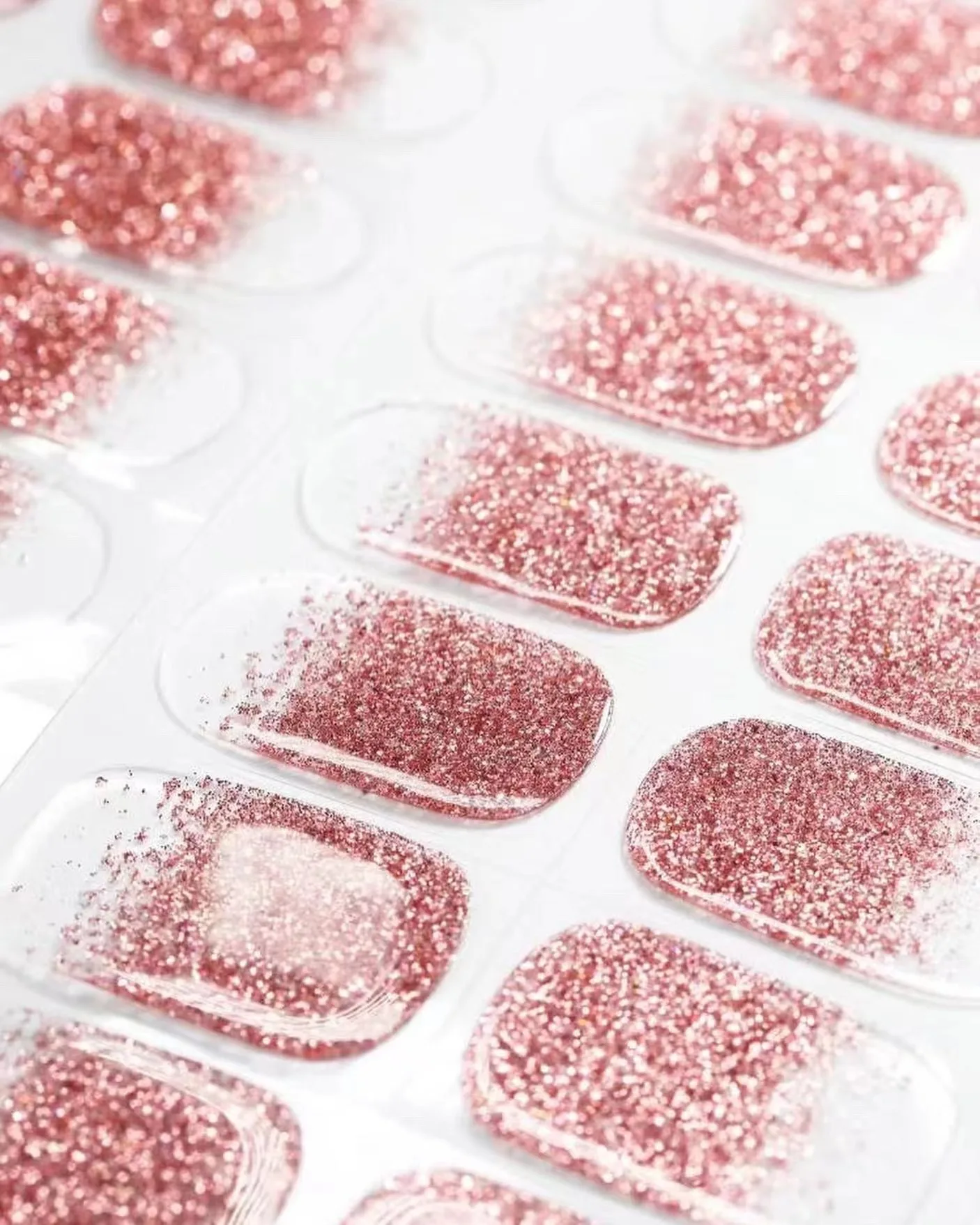 22Tips Nude Halb-ausgehärtete Gel Nagel Patch Slider Kleber Wasserdichte lange anhaltende Aurora Full Cover Gel Nagel Aufkleber UV Lampe Benötigt – Detail 17