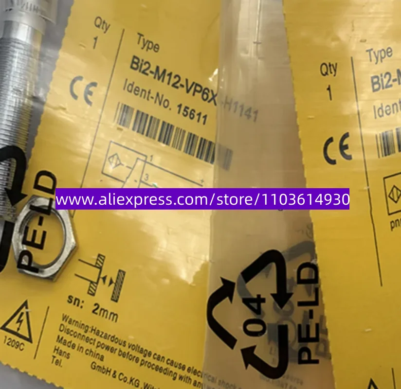 

3pcs New proximity sensor BI2-M03-AP6X BI2-M03-AN6X BI2-M12E-AP6X-H1141 BI2-M08E-VN6X BI2-M08E-VP6X BI2-M12E-AN6X-H1141