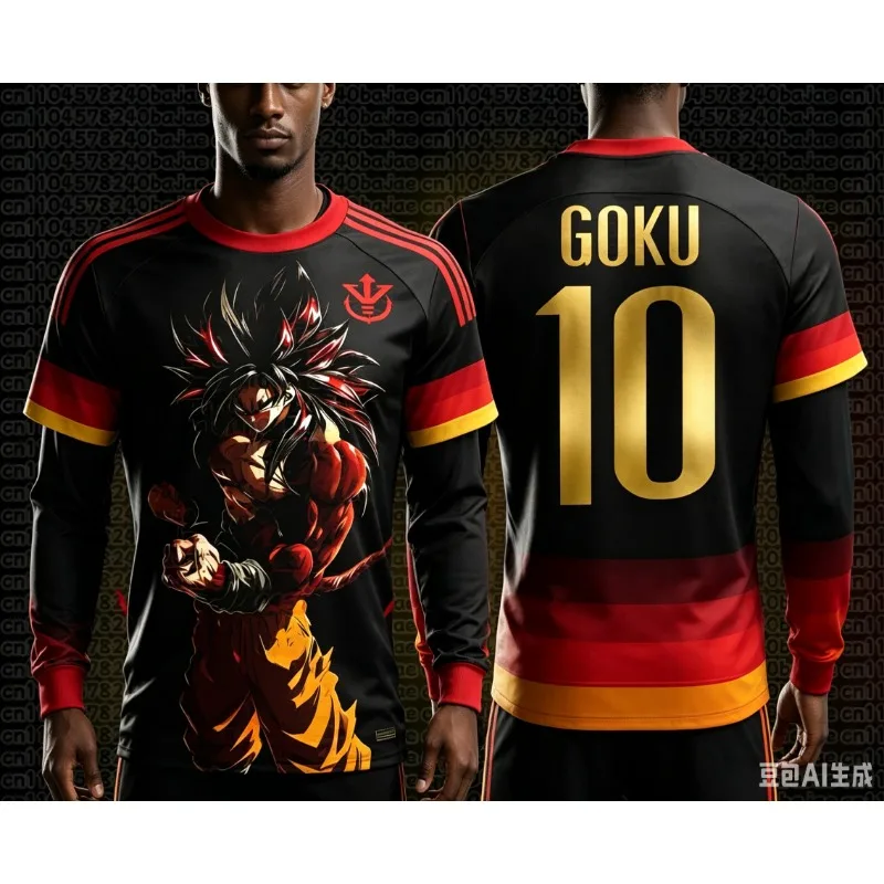 2026 Kinder Sommer Dragon Ball Retro Fitness T-Shirt Herren Oversize 3D-Druck Kurzarm Familien Unisex Kinder Sportshirt