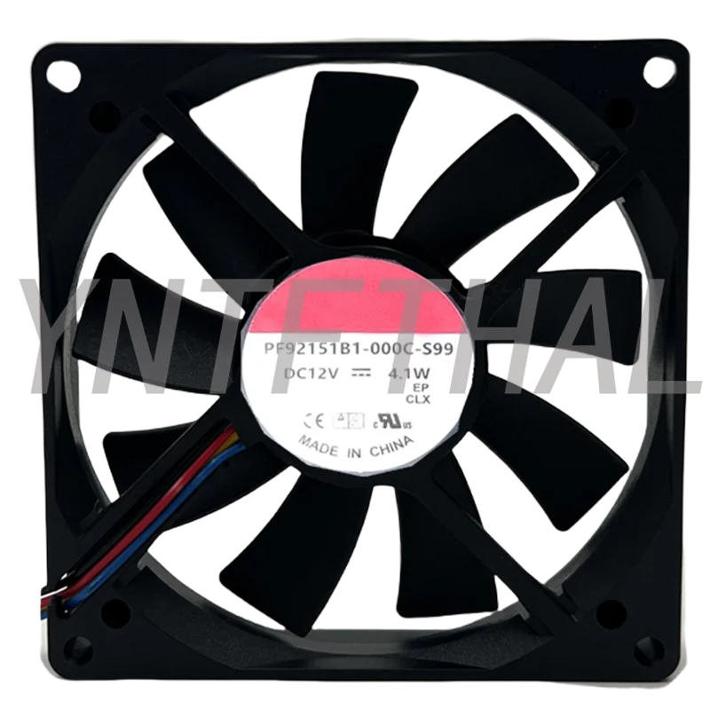 Ventilador de refrigeración de 9CM, 9015, PWM de 4 cables, PF92151B1-000C-S99 de doble bola