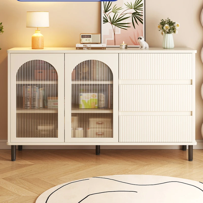 

Mobile Storage Makeup Cabinet Sideboard Display Organizer Kitchen Hotel Shoe Cabinet Glass Corner File Gabinete Furniture For Tv