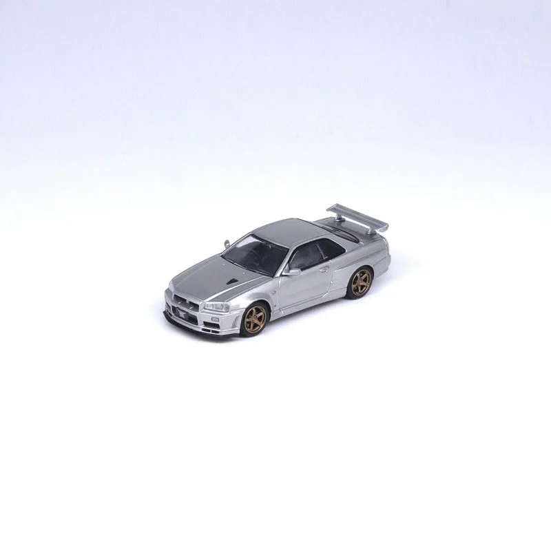 

Модель Nissan SKYLINE GT-R R34 в масштабе 1:64, коллекционные украшения для автомобилей из сплава