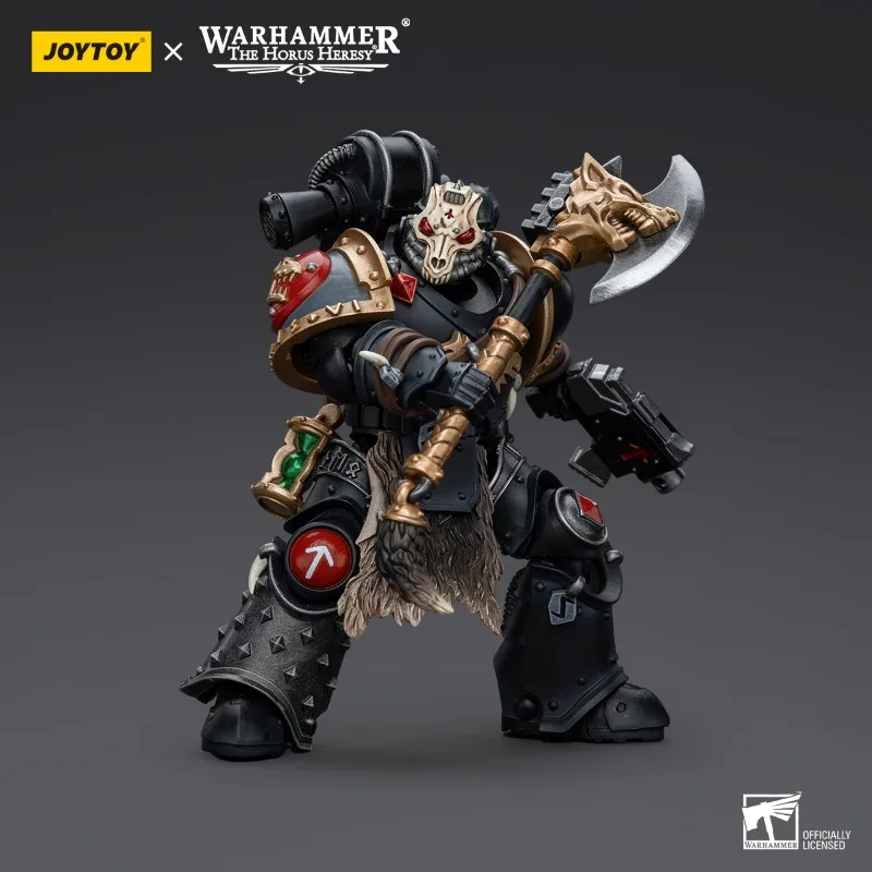 Figura de Ação Joytoy Warhammer, Space Wolves, Leman Russ, Primay da VI Legião, Pacote Deathsworn, Modelo 5, 40k, 1:18, Spot Goods