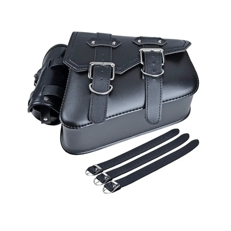 Custom Motorcycle Saddlebags for Harley Davidson Sportster XL 883 XL1200, V-Star, Shadow, Vulcan Replacement Accessories view 3