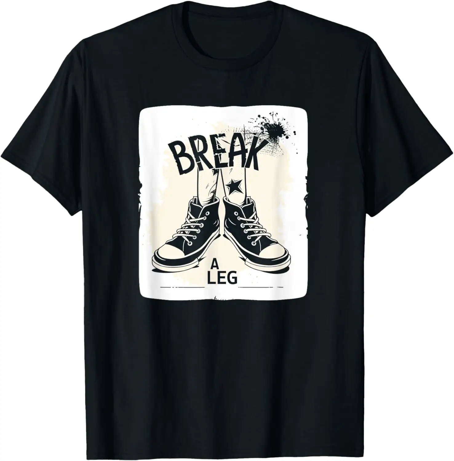 Funny Luck Idiom Costume for Break a Leg Lovers T-Shirt