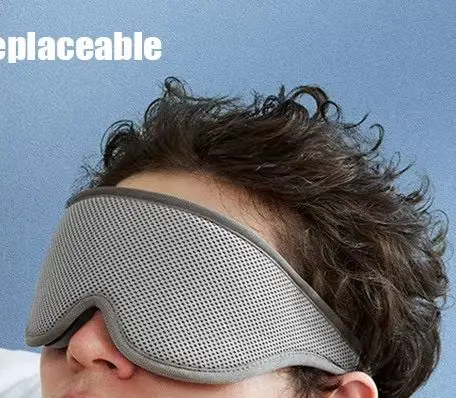 

Маска для глаз 3D затемняющая маска для сна с нулевым давлением для глаз, регулируемая крышка для глаз для женщин и мужчин, помощь для сна