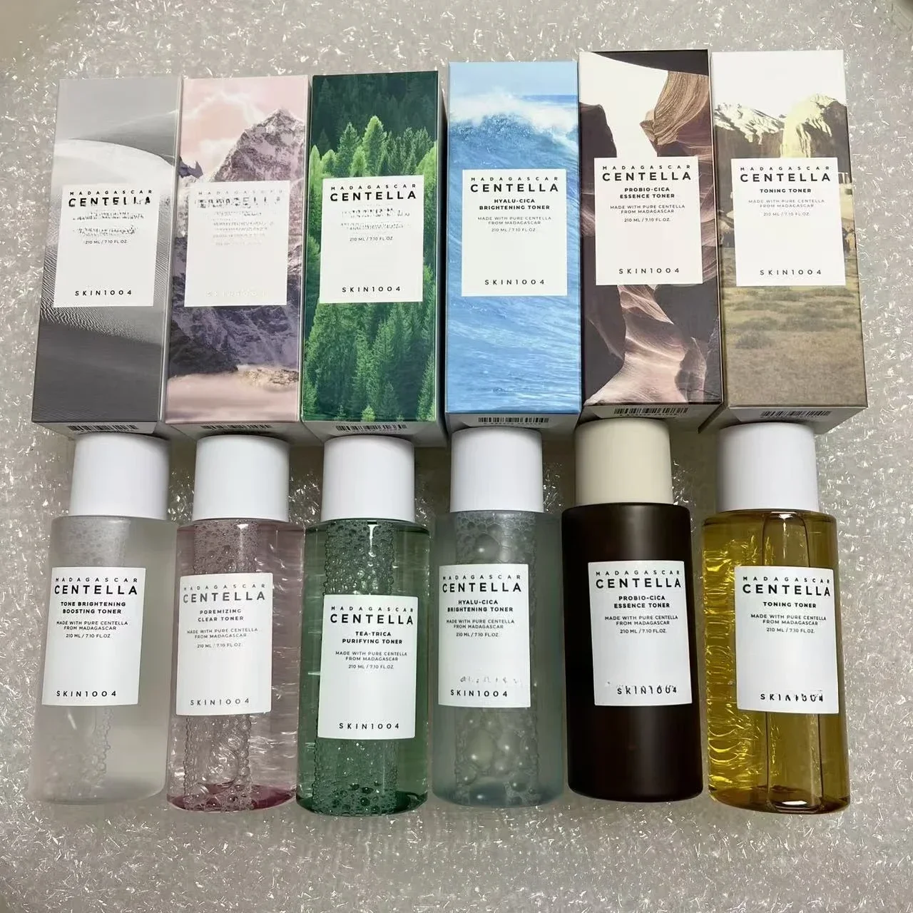 كوريا SKIN1004 Centella Asiatica Probiotic ملح الورد تبييض شجرة الشاي حمض الهيالورونيك ترطيب الحبر 210 مللي #1